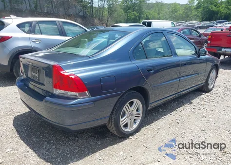 2008 Volvo S60 2.5T z USA, uszkodzony, nr VIN YV1RS592782701678